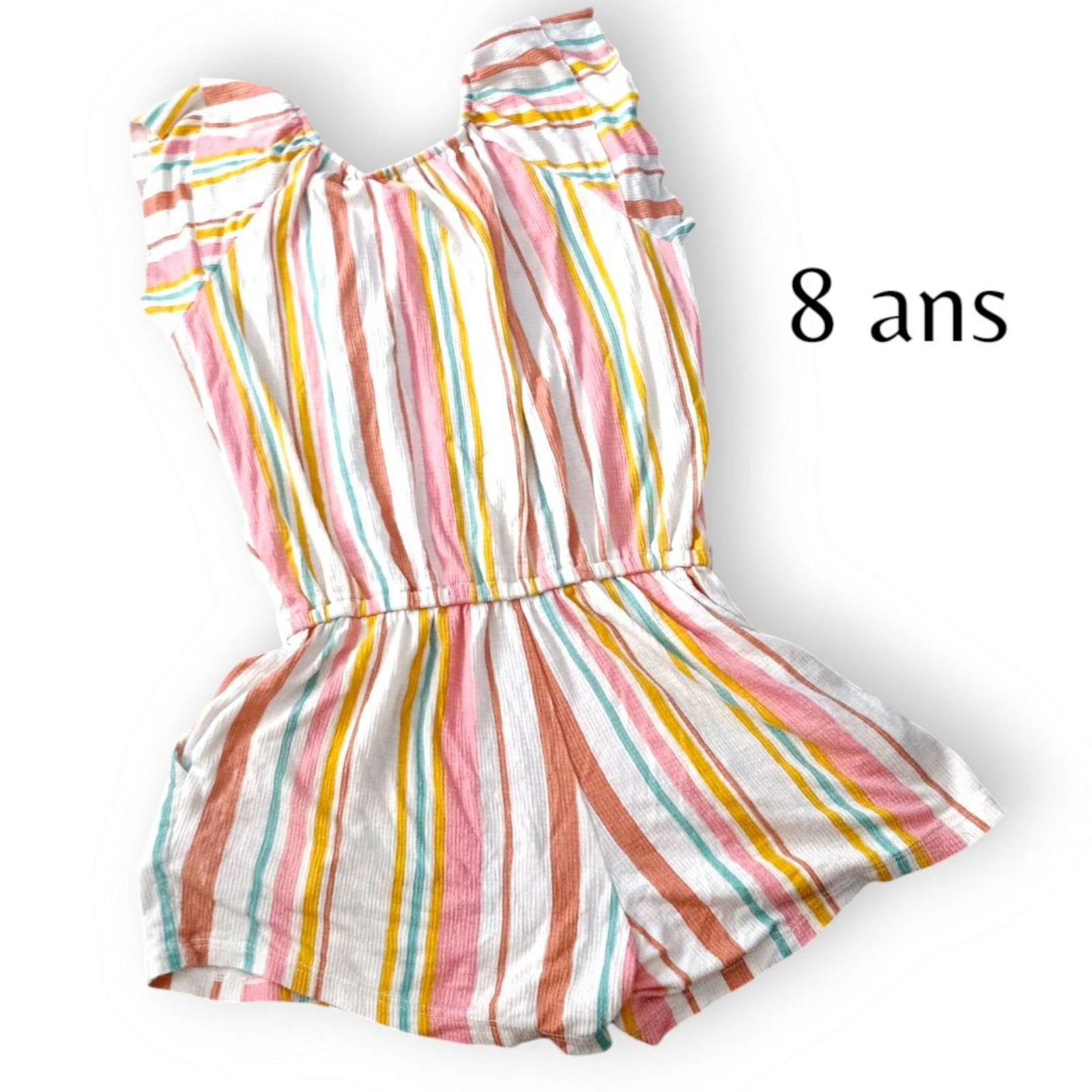 Kiabi Summer Striped Romper – photo 2